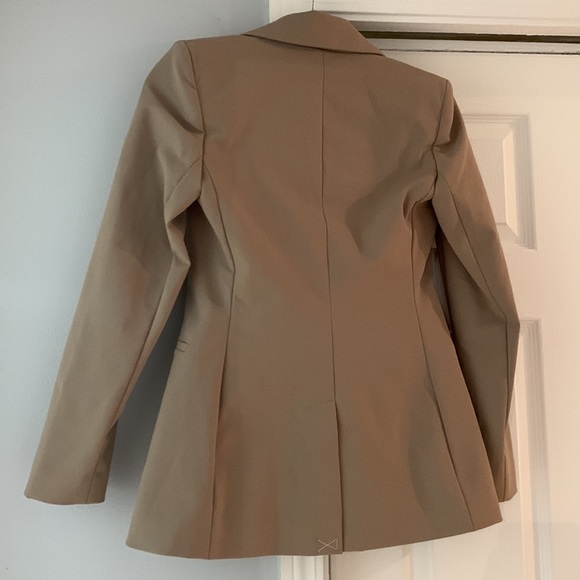 Express Peak Lapel Double Breasted Blazer - Picture 6 of 6